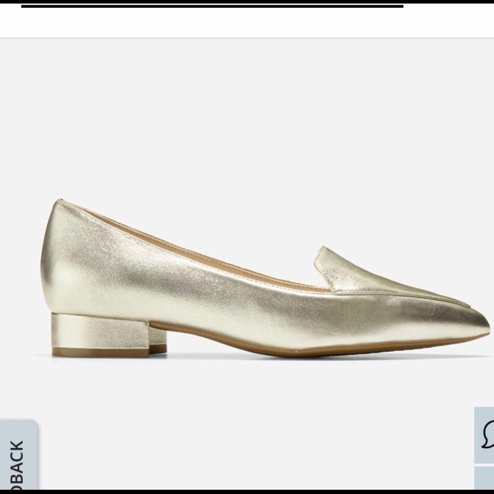 Cole Haan Dellora Skimmer Antigua Gold LT